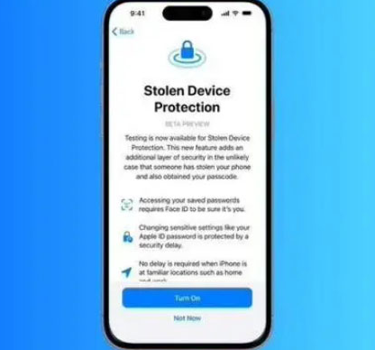 隆化苹果授权维修店分享被盗设备保护功能开启方法 