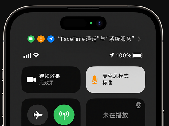 隆化苹果授权维修网点分享iPhone在通话时让你的声音更清晰 