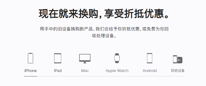 隆化苹果手机维修分享iPhone以旧换新的去处 