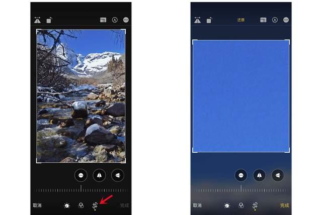 隆化苹果手机维修分享iPhone手机如何使用裁剪功能隐藏照片 