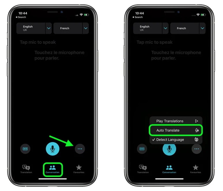 隆化苹果手机维修分享iOS 15 “翻译” App 新改进 